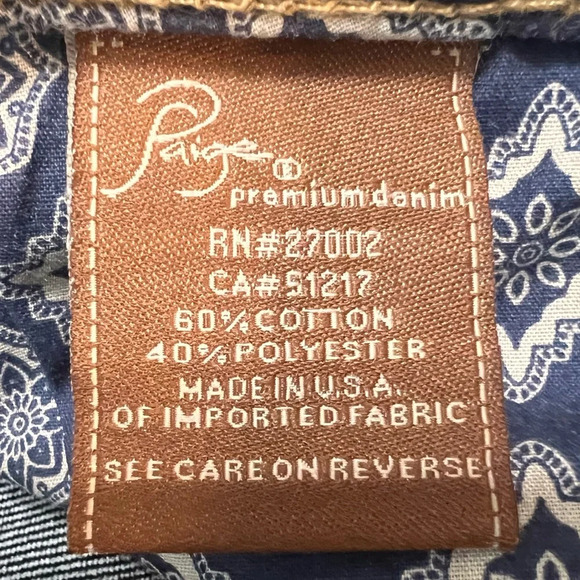 Paige ‘Laurel Canyon’ Low-Rise Bootcut Jeans. Size 30.  NWT. - Picture 5 of 16